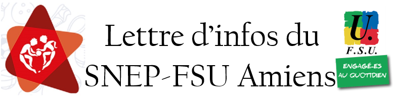 Titre Lettre Dinfo Le Site Du Snep Fsu Amiens